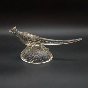 Glass Jaybird or Pheasant by K.R. Haley Glass Company